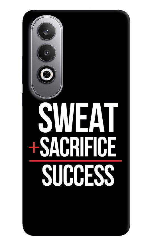 Sweat Sacrifice Success Oneplus Nord CE4 Back Cover