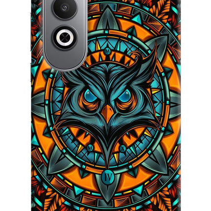 Angry Owl Art Oneplus Nord CE4 Hard Case Back Cover by Casekaro