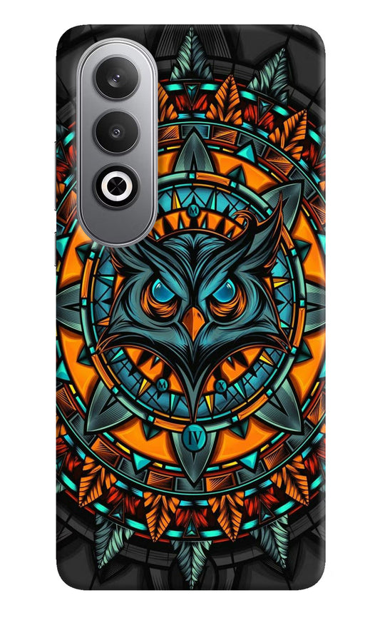 Angry Owl Art Oneplus Nord CE4 Hard Case Back Cover by Casekaro