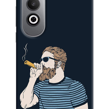 Smoking Oneplus Nord CE4 Hard Case Back Cover by Casekaro