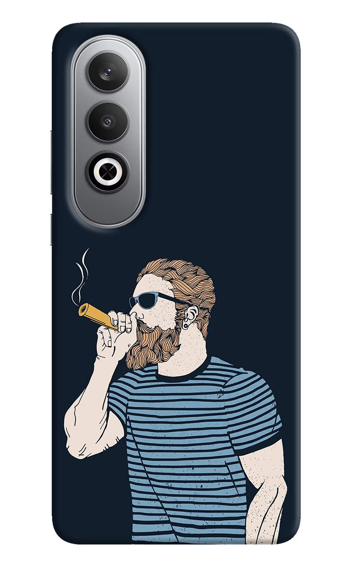 Smoking Oneplus Nord CE4 Hard Case Back Cover by Casekaro