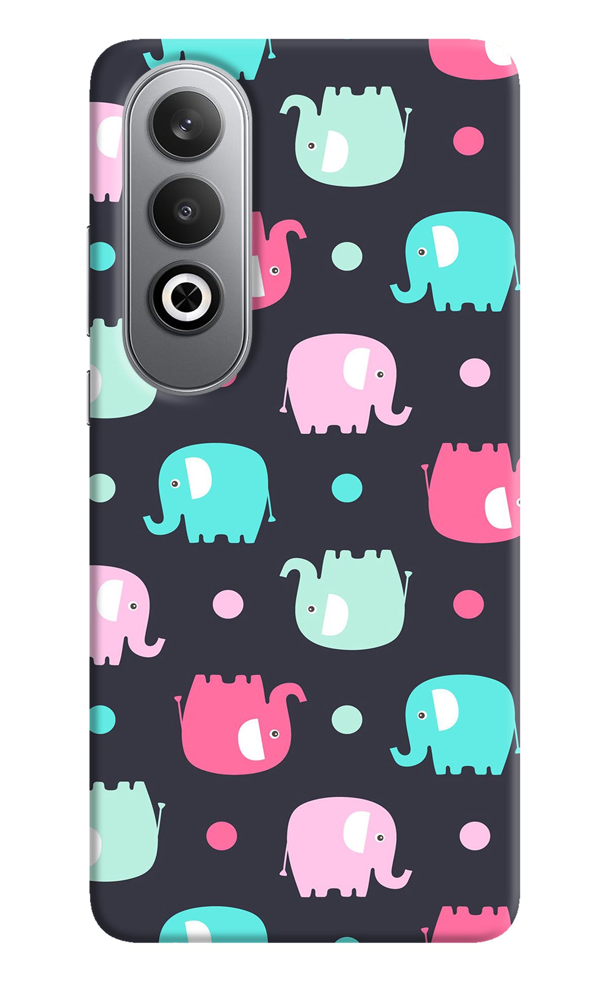 Elephants Oneplus Nord CE4 Back Cover