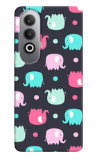 Elephants Oneplus Nord CE4 Hard Case Back Cover by Casekaro