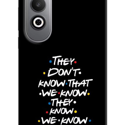 FRIENDS Dialogue Oneplus Nord CE4 Hard Case Back Cover by Casekaro