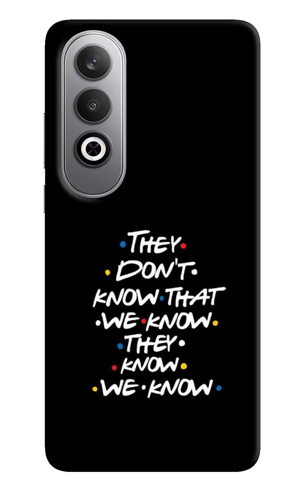 FRIENDS Dialogue Oneplus Nord CE4 Hard Case Back Cover by Casekaro