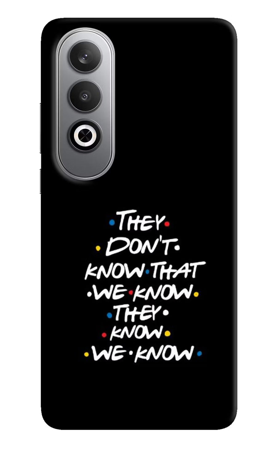 FRIENDS Dialogue Oneplus Nord CE4 Back Cover, Hard case