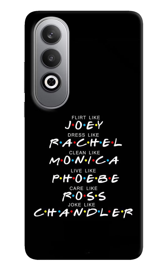 FRIENDS Character Oneplus Nord CE4 Hard Case Back Cover by Casekaro