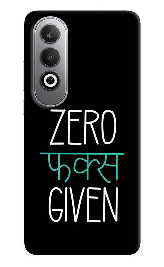 Zero Fucks Given Oneplus Nord CE4 Back Cover