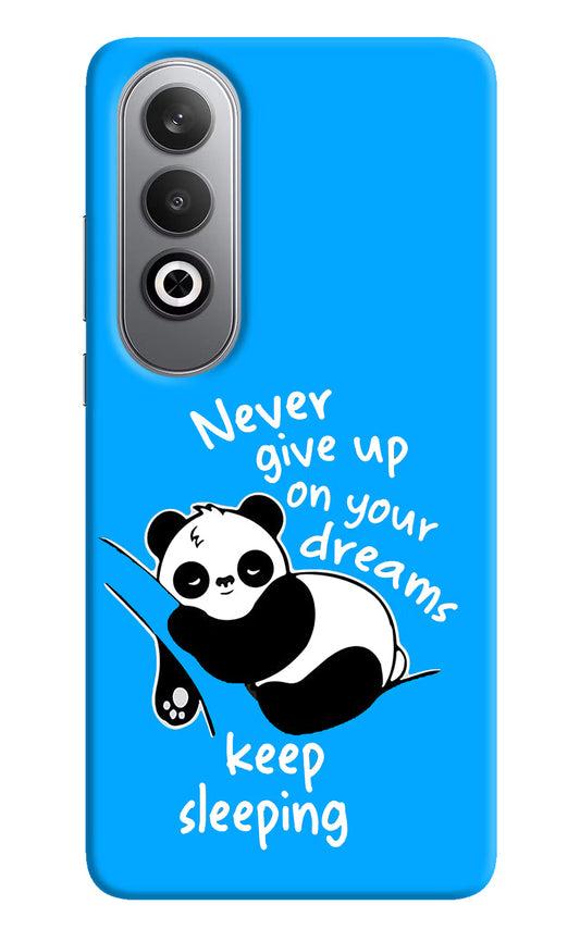 Keep Sleeping Oneplus Nord CE4 Hard Case Back Cover by Casekaro
