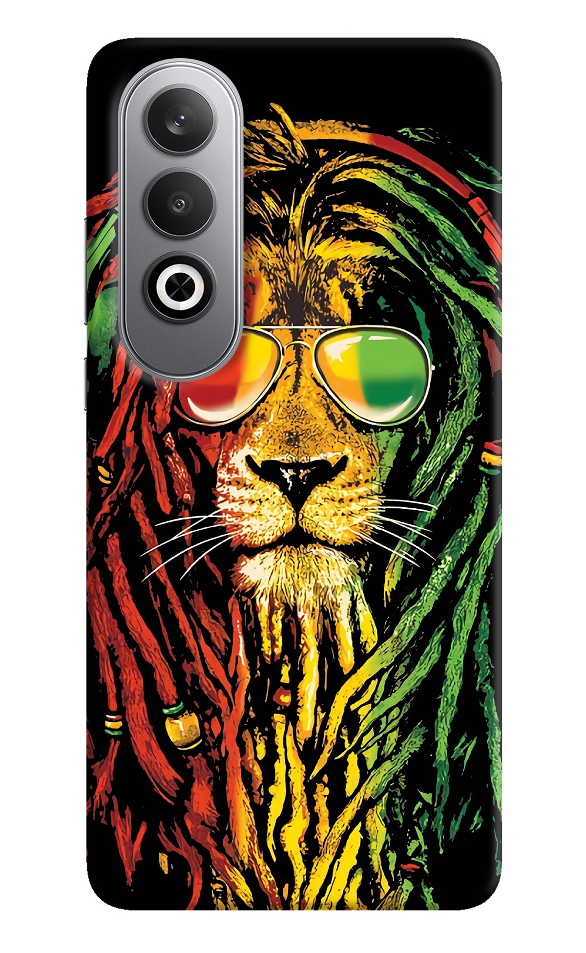 Rasta Lion Oneplus Nord CE4 Back Cover