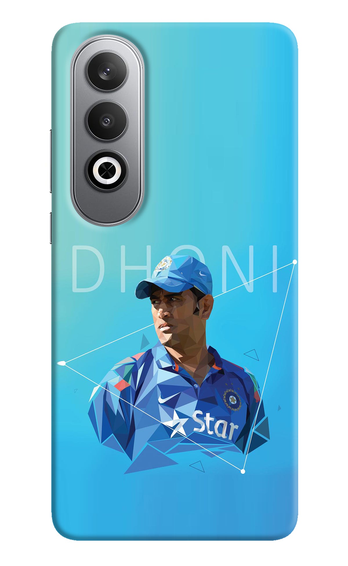 Dhoni Artwork Oneplus Nord CE4 Back Cover