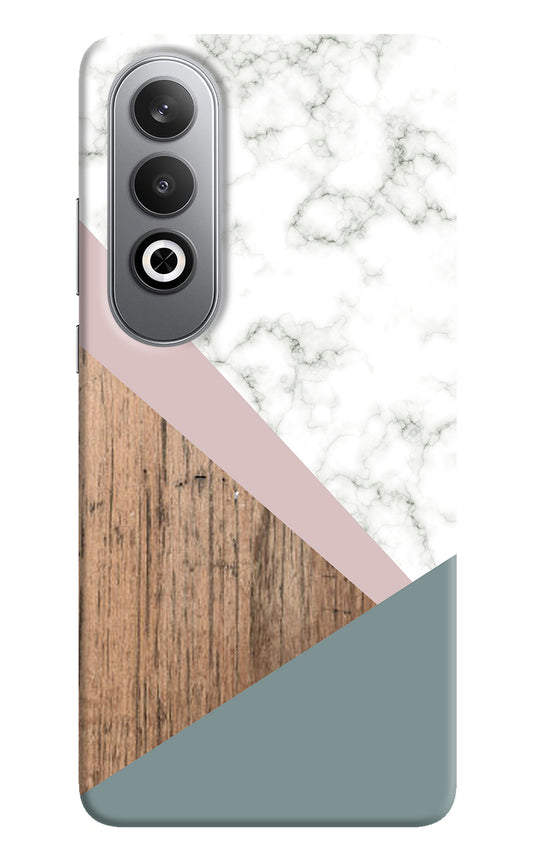 Marble wood Abstract Oneplus Nord CE4 Back Cover