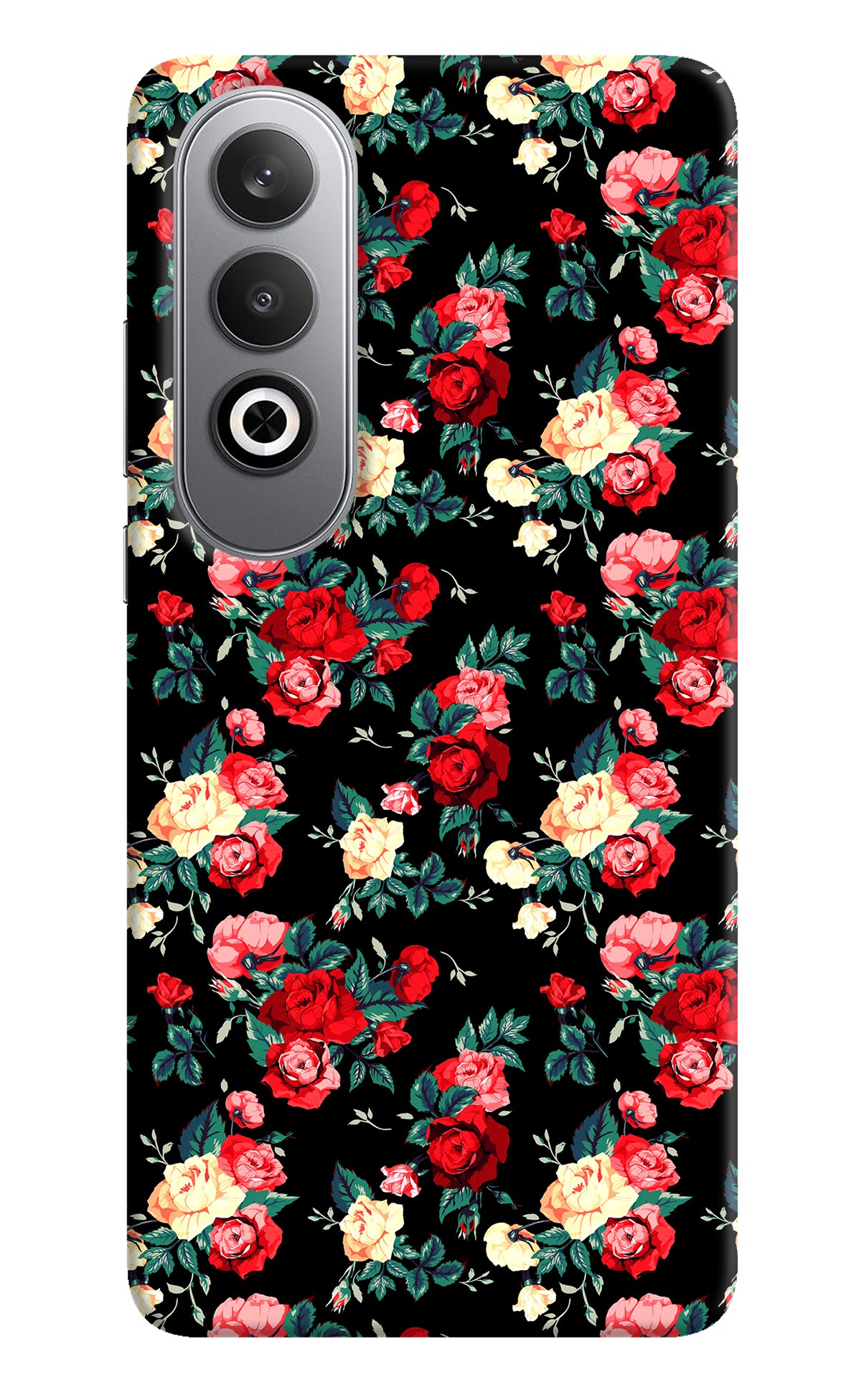 Rose Pattern Oneplus Nord CE4 Back Cover