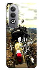 Ride More Worry Less Oneplus Nord CE4 Hard Case Back Cover by Casekaro