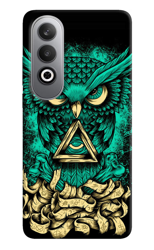 Green Owl Oneplus Nord CE4 Hard Case Back Cover by Casekaro