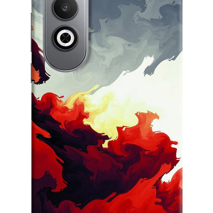 Fire Cloud Oneplus Nord CE4 Hard Case Back Cover by Casekaro
