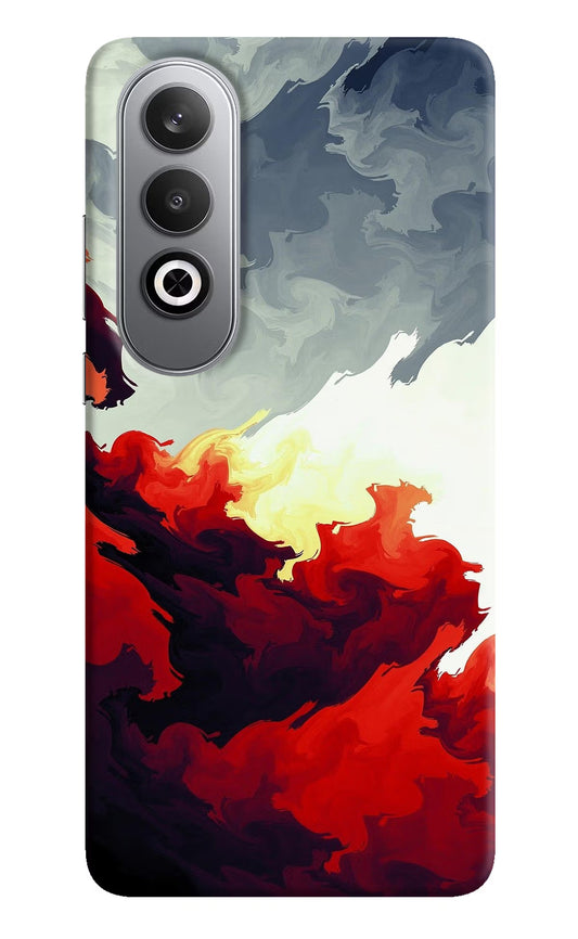 Fire Cloud Oneplus Nord CE4 Hard Case Back Cover by Casekaro