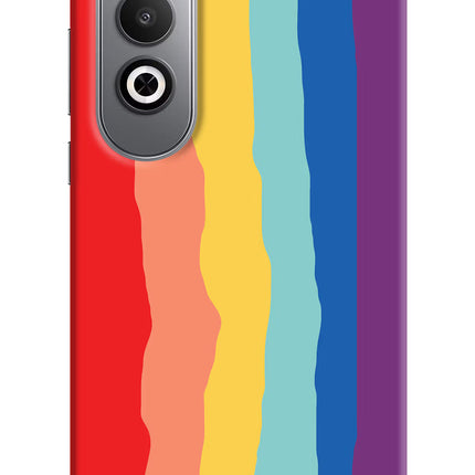 Rainbow Oneplus Nord CE4 Hard Case Back Cover by Casekaro
