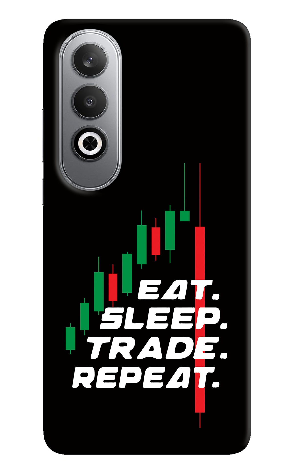 Eat Sleep Trade Repeat Oneplus Nord CE4 Back Cover