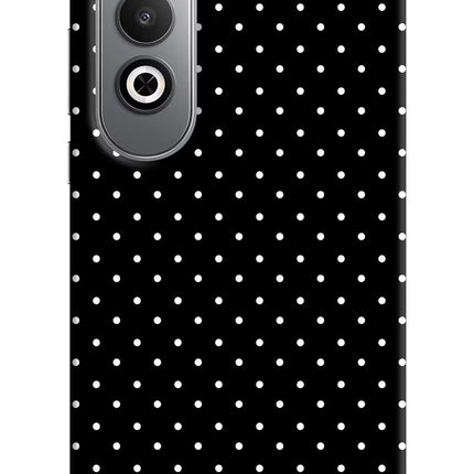 White Dots Oneplus Nord CE4 Hard Case Back Cover by Casekaro