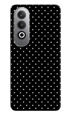 White Dots Oneplus Nord CE4 Hard Case Back Cover by Casekaro