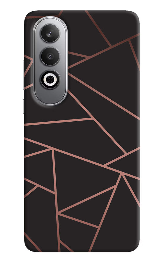 Geometric Pattern Oneplus Nord CE4 Hard Case Back Cover by Casekaro