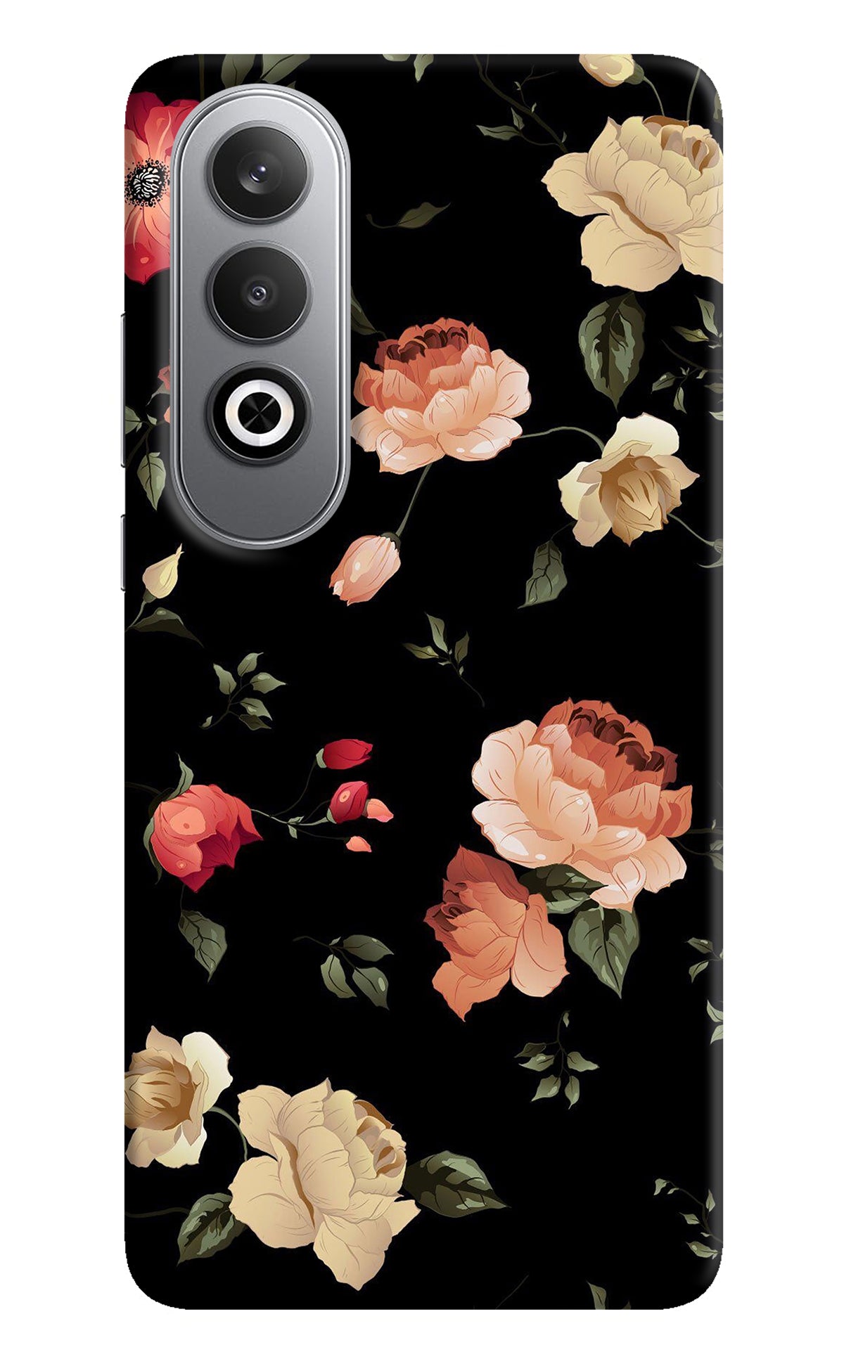 Flowers Oneplus Nord CE4 Back Cover