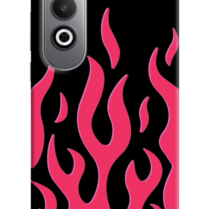 Fire Flames Oneplus Nord CE4 Hard Case Back Cover by Casekaro