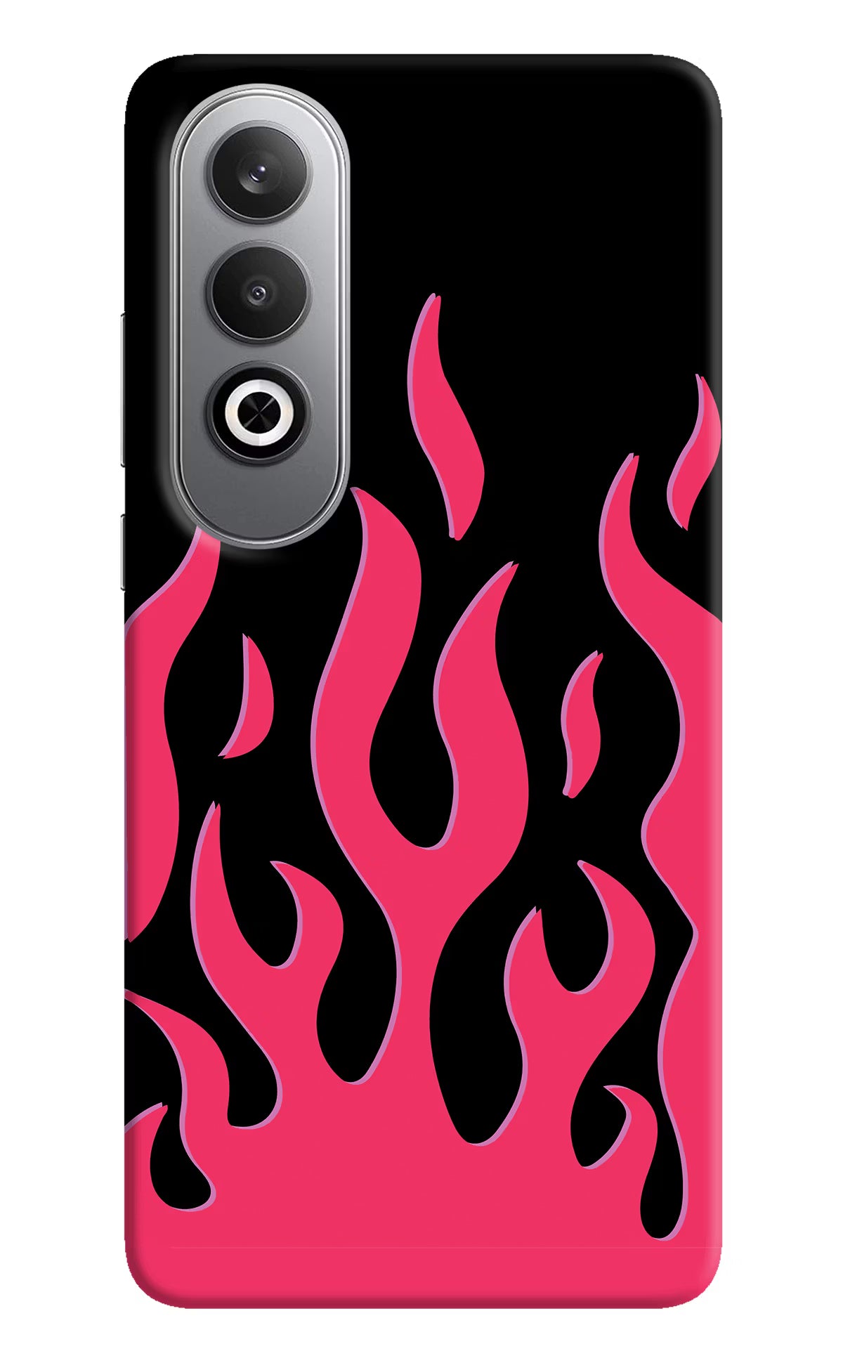 Fire Flames Oneplus Nord CE4 Hard Case Back Cover by Casekaro