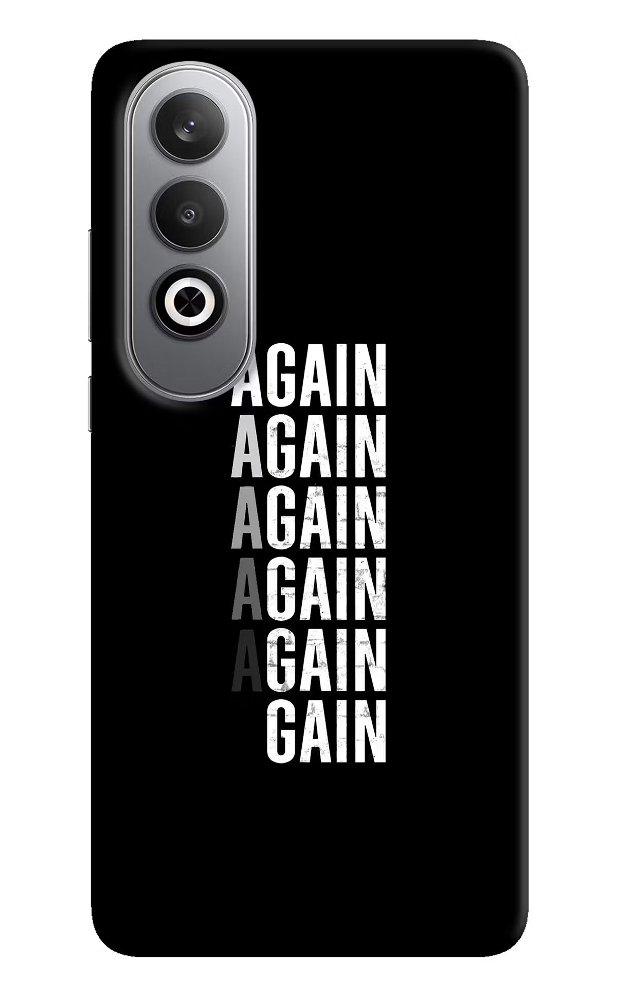 Again Again Gain Oneplus Nord CE4 Hard Case Back Cover by Casekaro