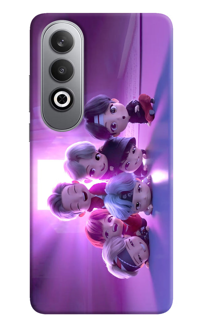 BTS Chibi Oneplus Nord CE4 Hard Case Back Cover by Casekaro