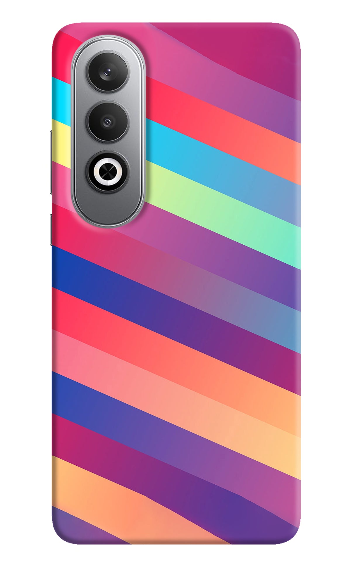 Stripes color Oneplus Nord CE4 Back Cover