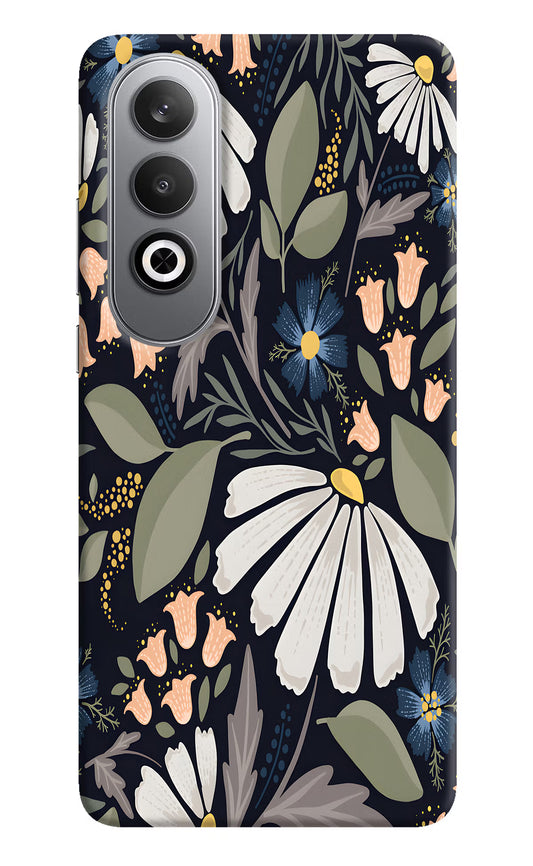 Flowers Art Oneplus Nord CE4 Hard Case Back Cover by Casekaro
