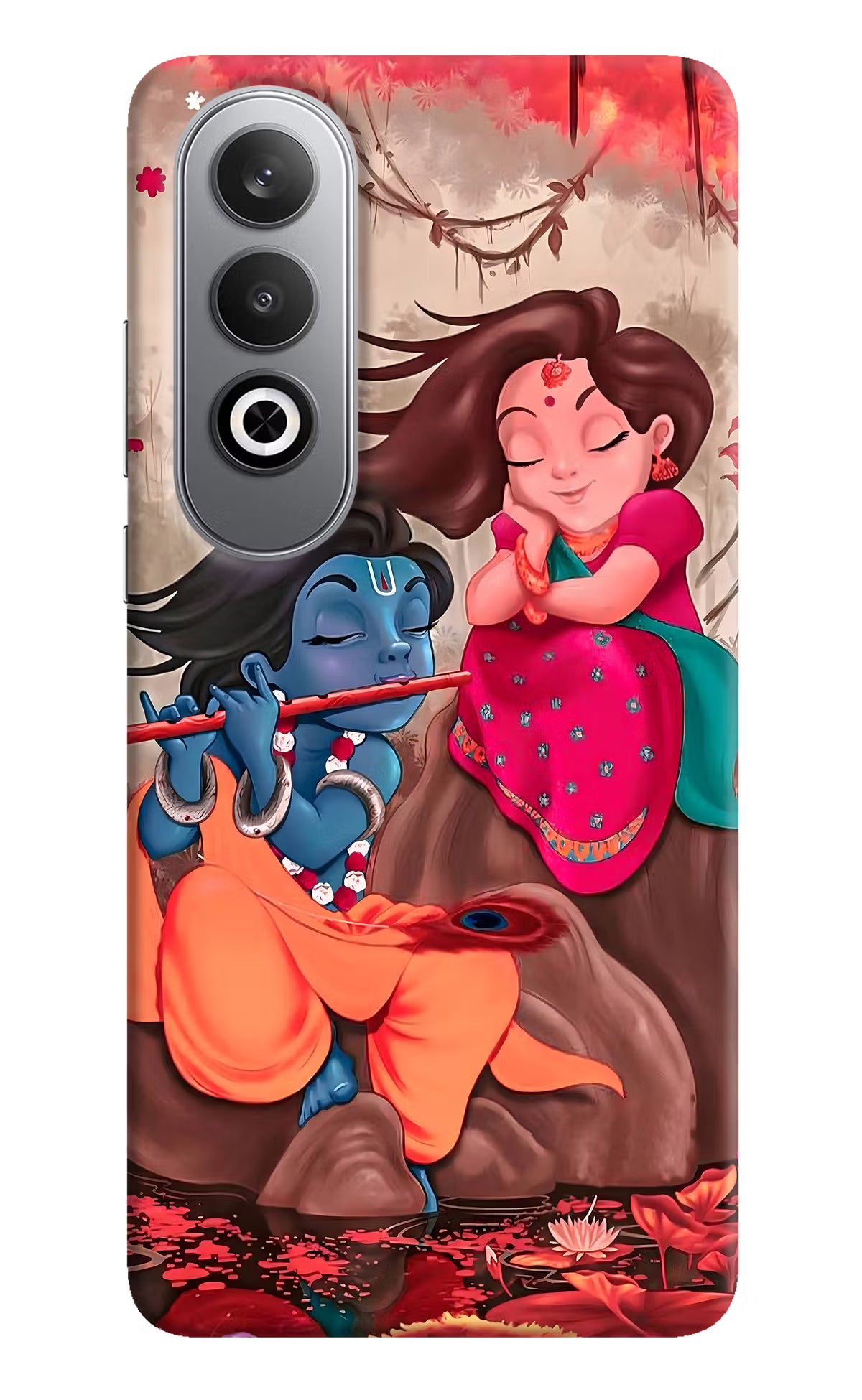 Radhe Krishna Oneplus Nord CE4 Hard Case Back Cover by Casekaro