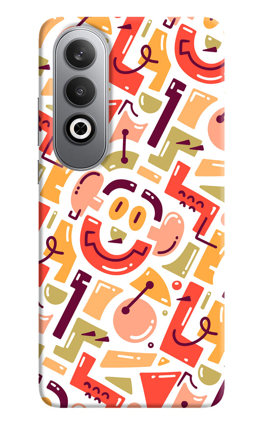 Doodle Pattern Oneplus Nord CE4 Back Cover