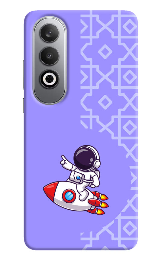 Cute Astronaut Oneplus Nord CE4 Hard Case Back Cover by Casekaro