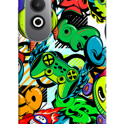 Game Doodle Oneplus Nord CE4 Hard Case Back Cover by Casekaro