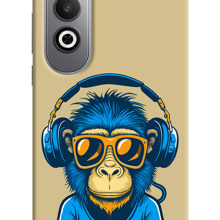 Monkey Headphone Oneplus Nord CE4 Hard Case Back Cover by Casekaro
