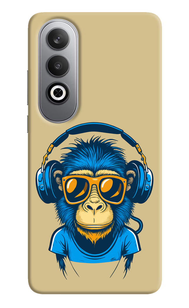 Monkey Headphone Oneplus Nord CE4 Hard Case Back Cover by Casekaro