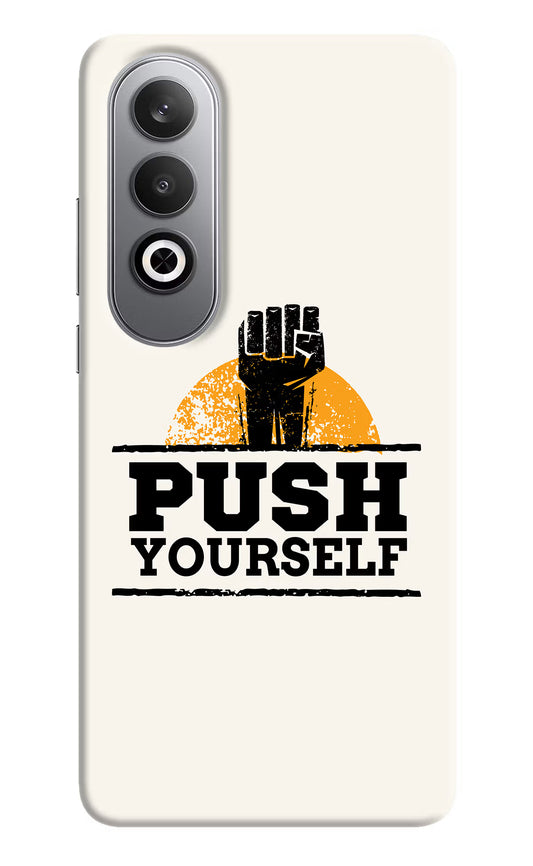 Push Yourself Oneplus Nord CE4 Hard Case Back Cover by Casekaro