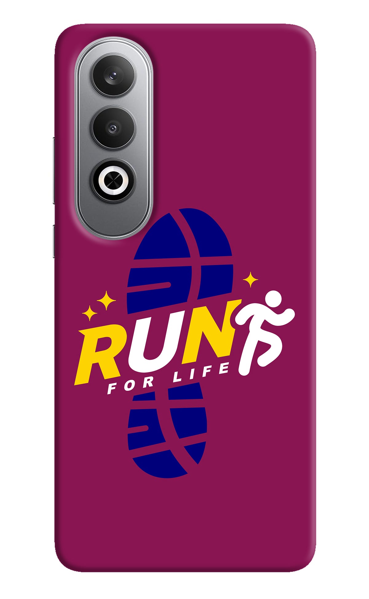 Run for Life Oneplus Nord CE4 Back Cover