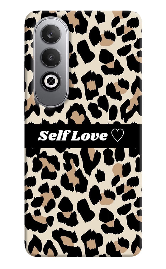 Leopard Print Self Love Oneplus Nord CE4 Hard Case Back Cover by Casekaro