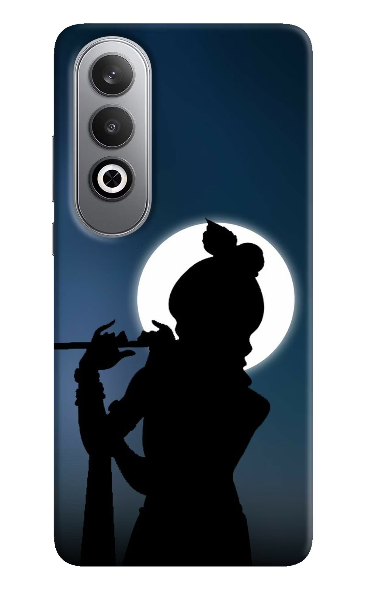 Shri Krishna Silhouette Oneplus Nord CE4 Hard Case Back Cover by Casekaro