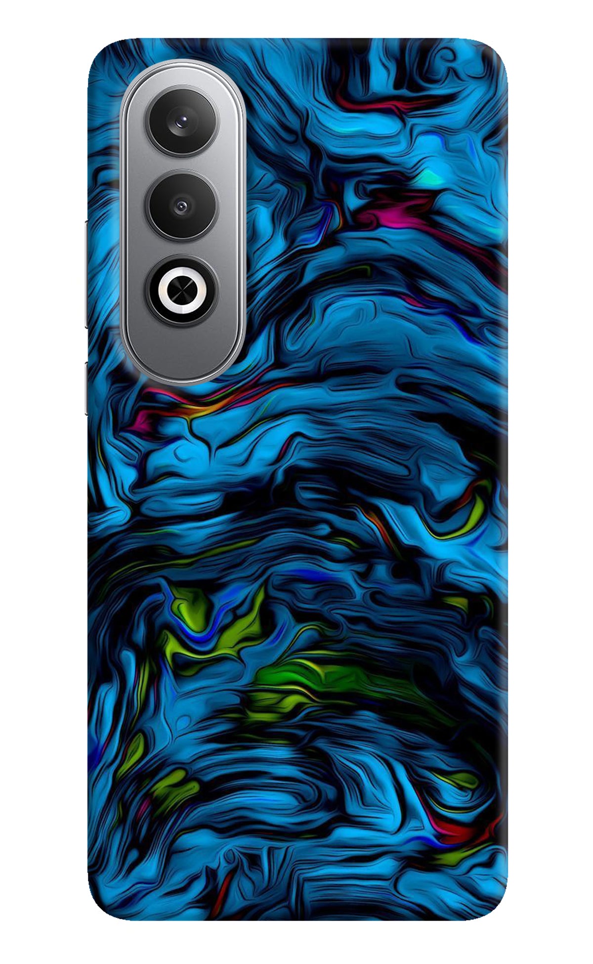 Dark Blue Abstract Oneplus Nord CE4 Back Cover