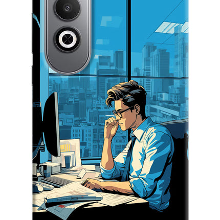 Focused Hustler (AI Generated) Oneplus Nord CE4 Hard Case Back Cover by Casekaro