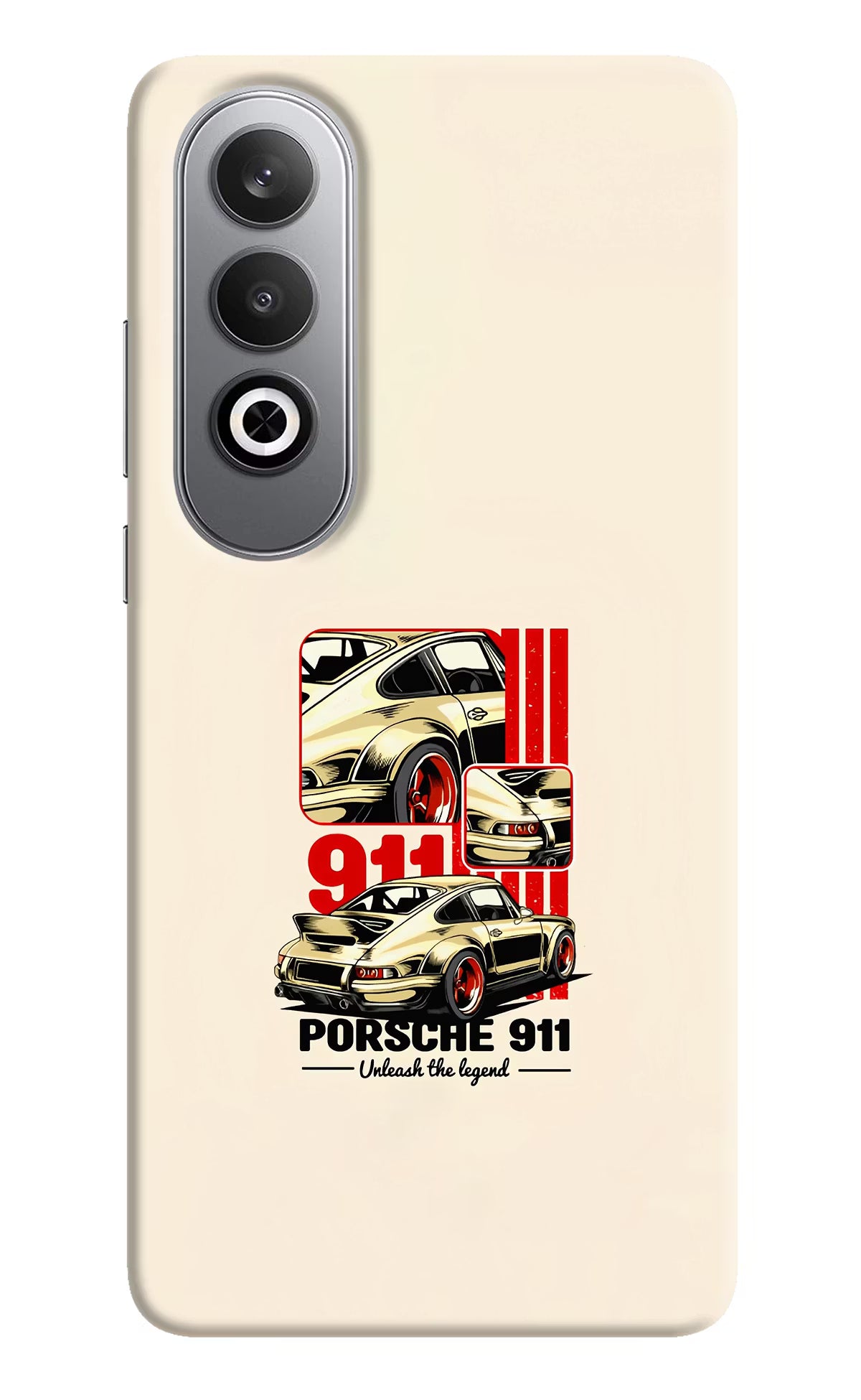 Classic Porsche 911 Oneplus Nord CE4 Hard Case Back Cover by Casekaro