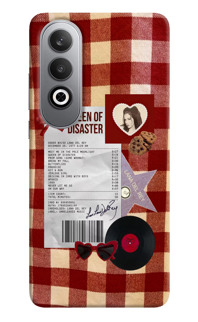 Queen of Disaster Oneplus Nord CE4 Hard Case Back Cover by Casekaro