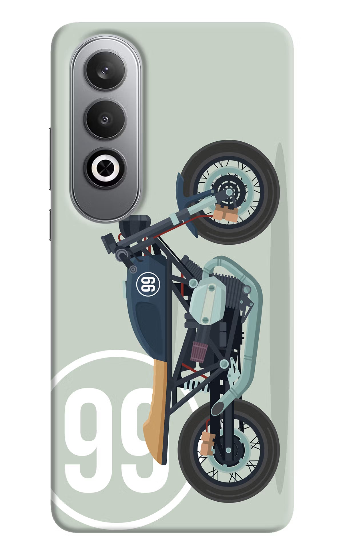 Classic Cafe Racer 99 Oneplus Nord CE4 Hard Case Back Cover by Casekaro