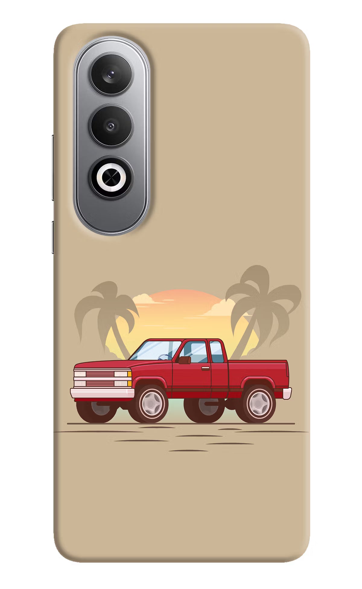 Desert Classic Drive Oneplus Nord CE4 Hard Case Back Cover by Casekaro