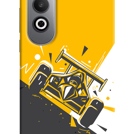 Track King Oneplus Nord CE4 Hard Case Back Cover by Casekaro